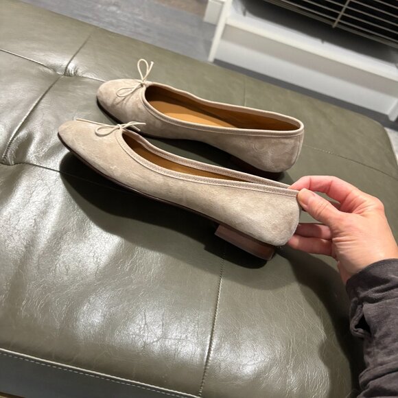 Suede ballet flats - Picture 3 of 7